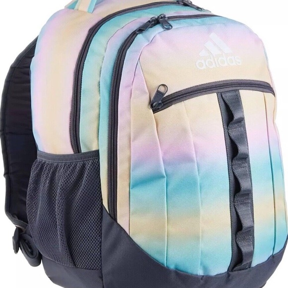 Adidas Stratton 3 Backpack Gradient Flash Aqua Onix Grey - Picture 4 of 4